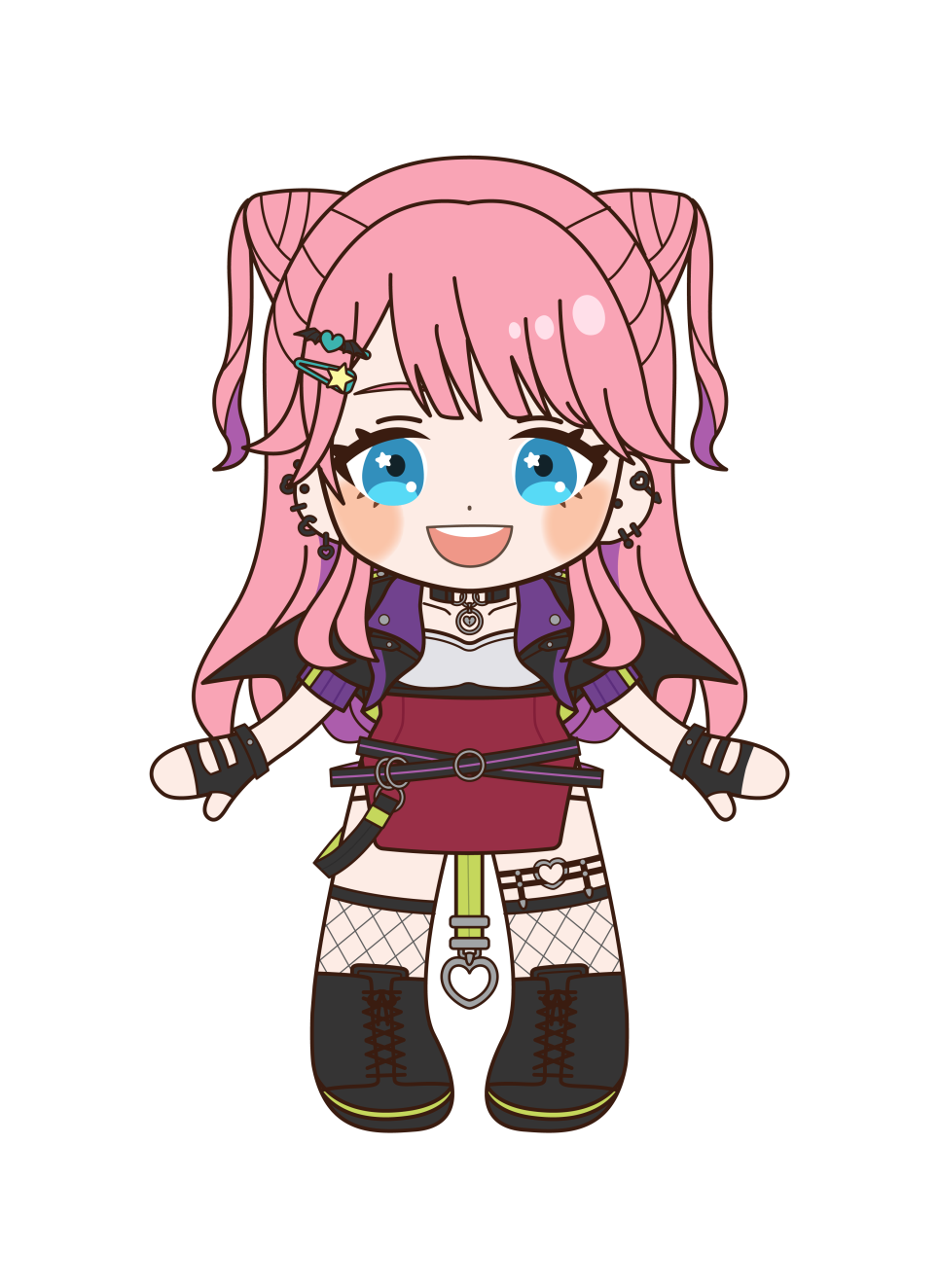 アクスタキーホルダー 悪天あおぴ