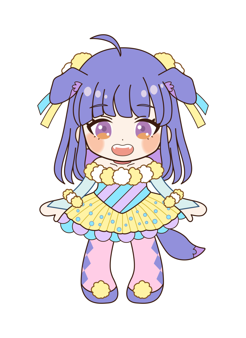 アクスタキーホルダー 神庭パンジー